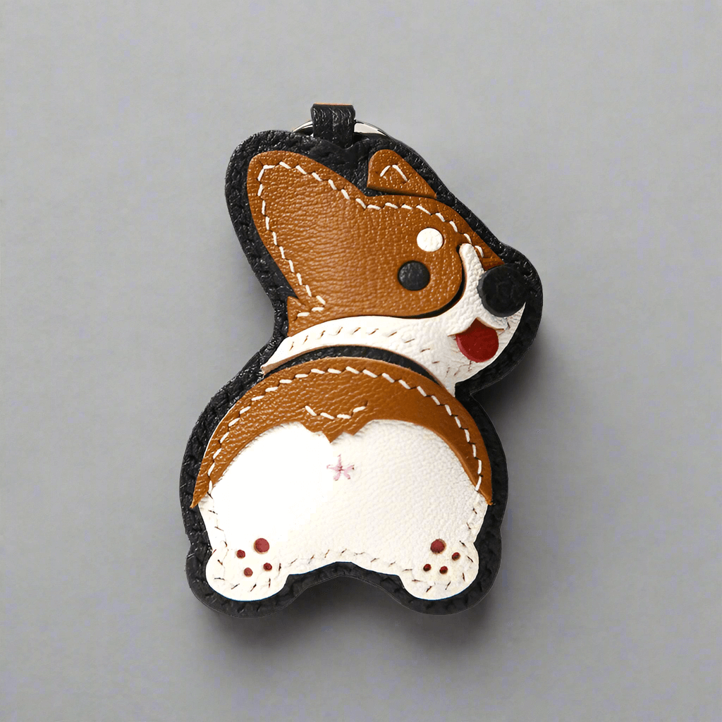 leather-diy-kit-corgi-bag-charm2